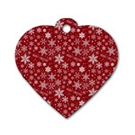 Christmas Day Dog Tag Heart (Two Sides)