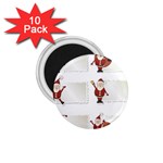 Images Natale Pinterest Christmas Clipart Reindeer 1.75  Magnets (10 pack) 
