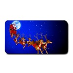 Holidays Christmas Deer Santa Claus Horns Medium Bar Mats