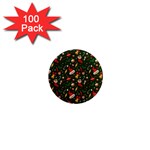 Hat Merry Christmast 1  Mini Magnets (100 pack) 