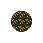 Hat Merry Christmast Golf Ball Marker