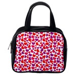 Love Pattern Wallpaper Classic Handbags (One Side)