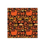 Pumpkin Helloween Satin Bandana Scarf