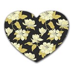 Pattern Rose Heart Mousepads