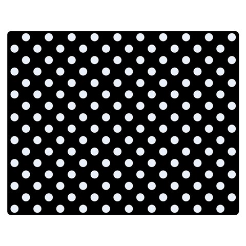 Polka Dots 60 x50  Blanket Front