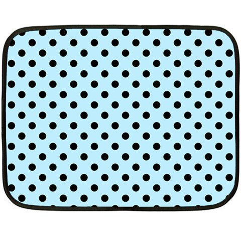 Polka Dots 35 x27  Blanket Front