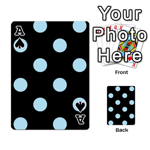 Ace Polka Dots Front - SpadeA