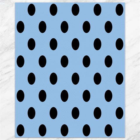 Polka Dots 10.95 x13.48  Canvas - 1