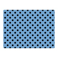 Polka Dots 35 x27  Blanket Back