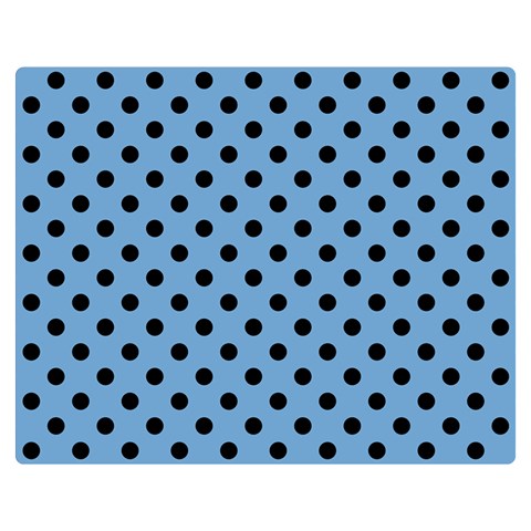 Polka Dots 60 x50  Blanket Front