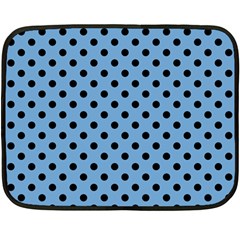 Polka Dots 35 x27  Blanket Back