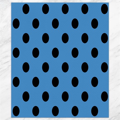 Polka Dots 8.15 x9.66  Canvas - 1