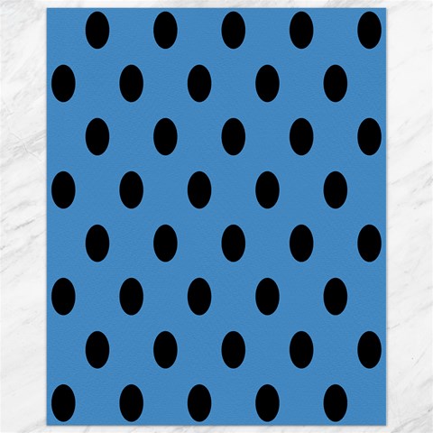 Polka Dots 10.95 x13.48  Canvas - 1