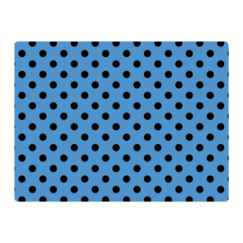 Polka Dots 35 x27  Blanket Front