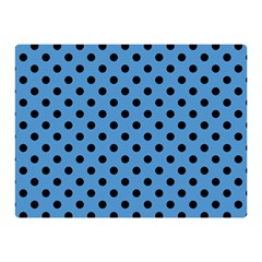 Polka Dots 35 x27  Blanket Back