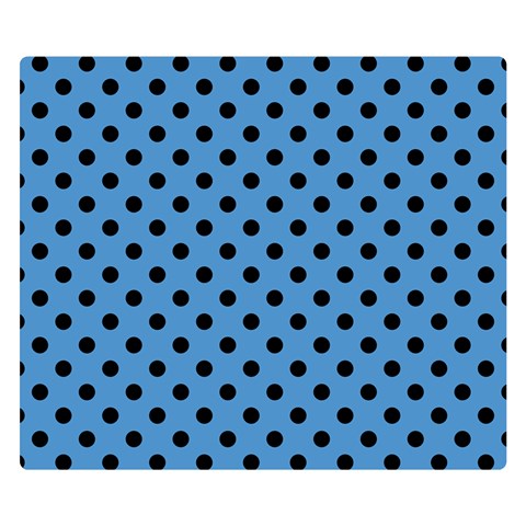Polka Dots 50 x40  Blanket Back