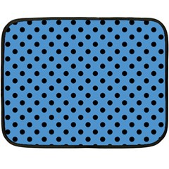 Polka Dots 35 x27  Blanket Back
