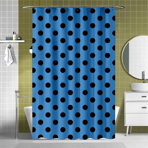 Polka Dots Curtain(48  X 72 ) - 42.18 x64.8  Curtain(48  X 72 )