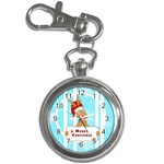 Santa Claus Reindeer Christmas Key Chain Watches