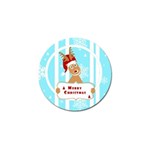 Santa Claus Reindeer Christmas Golf Ball Marker (4 pack)