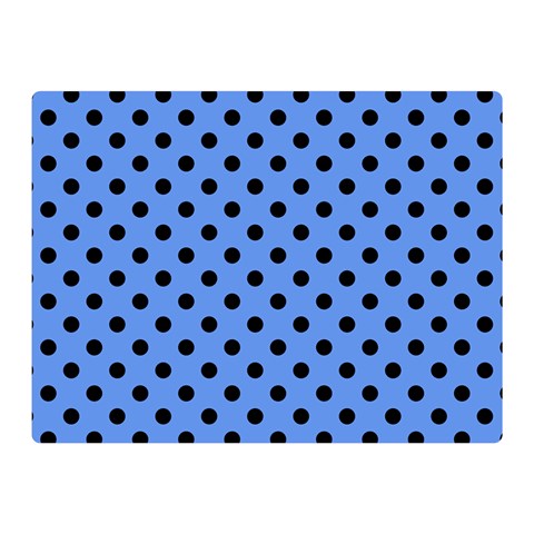 Polka Dots 35 x27  Blanket Front