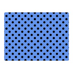 Polka Dots 35 x27  Blanket Back