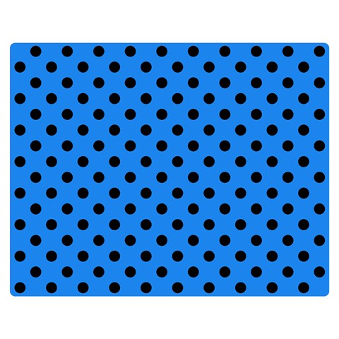 Polka Dots 60 x50  Blanket Back