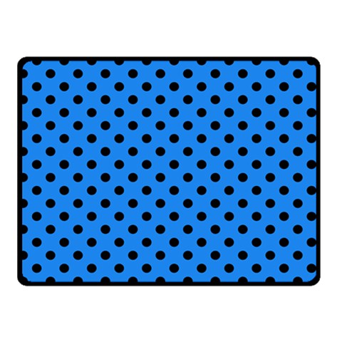 Polka Dots 45 x34  Blanket Back