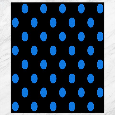 Polka Dots 8.15 x9.66  Canvas - 1