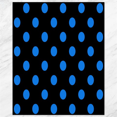 Polka Dots 10.95 x13.48  Canvas - 1