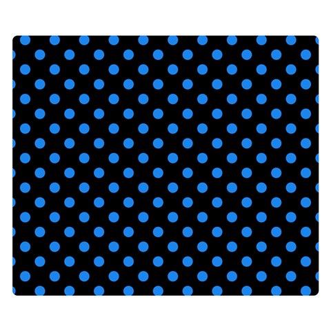 Polka Dots 50 x40  Blanket Front