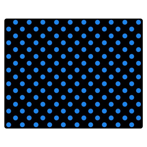 Polka Dots 60 x50  Blanket Front