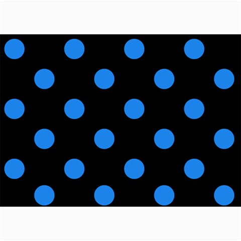 Polka Dots 7 x5  Photo Card - 2