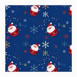 Santa Clause Medium Glasses Cloth (2-Side)