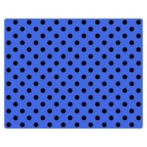 Polka Dots 60 x50  Blanket Front