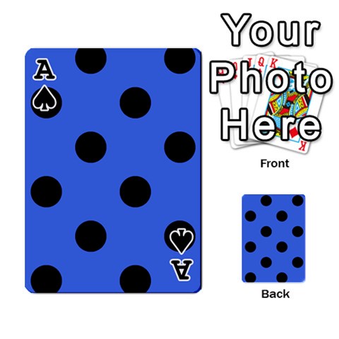 Ace Polka Dots Front - SpadeA