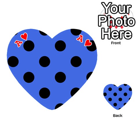 Ace Polka Dots Front - HeartA