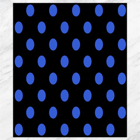 Polka Dots 8.15 x9.66  Canvas - 1