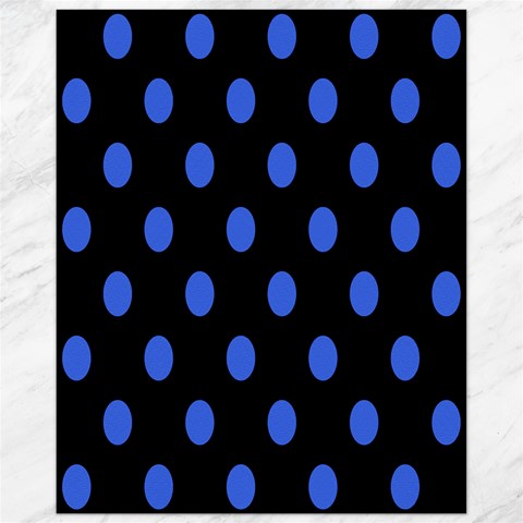 Polka Dots 10.95 x13.48  Canvas - 1