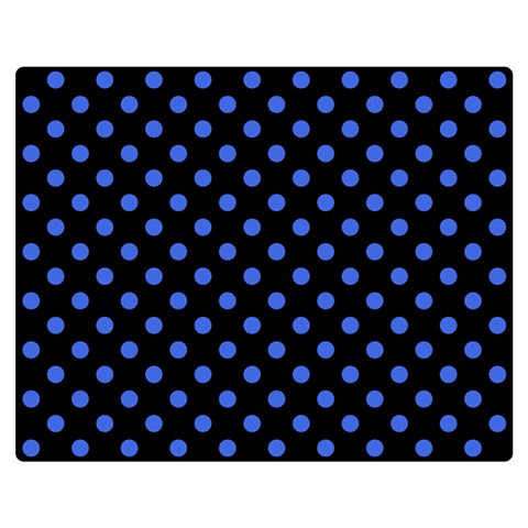 Polka Dots 60 x50  Blanket Back