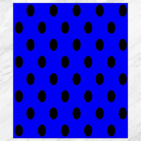 Polka Dots 8.15 x9.66  Canvas - 1