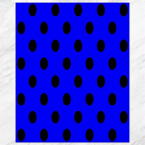 Polka Dots 10.95 x13.48  Canvas - 1