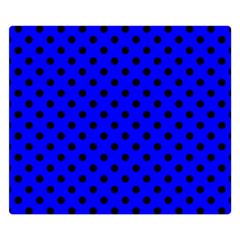 Polka Dots 50 x40  Blanket Front