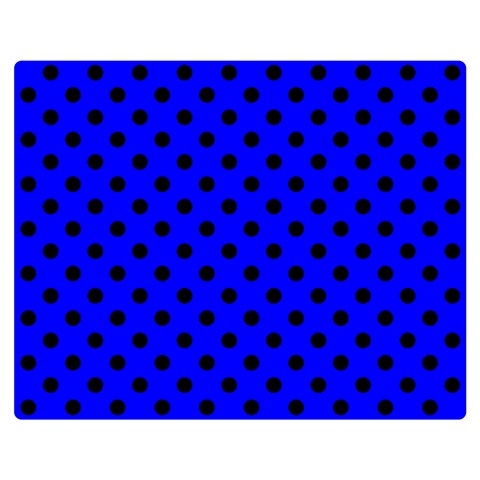 Polka Dots 60 x50  Blanket Front