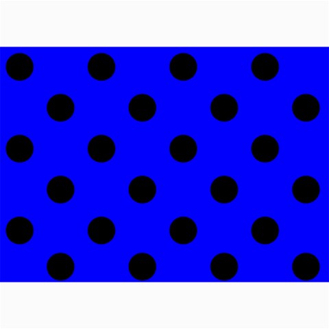 Polka Dots 7 x5  Photo Card - 1