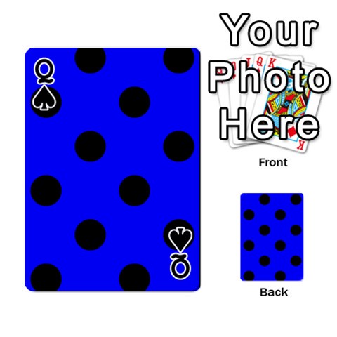 Queen Polka Dots Front - SpadeQ