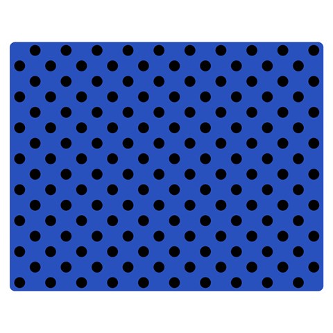 Polka Dots 60 x50  Blanket Back