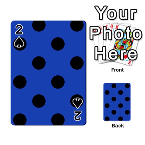 Polka Dots Front - Spade2
