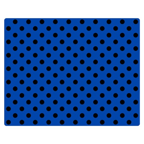 Polka Dots 60 x50  Blanket Front