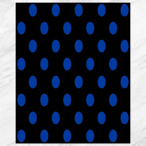 Polka Dots 10.95 x13.48  Canvas - 1